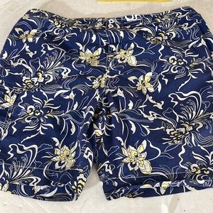 Tommy Bahama Men  Mesh Liner  Swim Trunks Elastic Waist Size XL